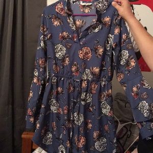 Floral dress. Size L.